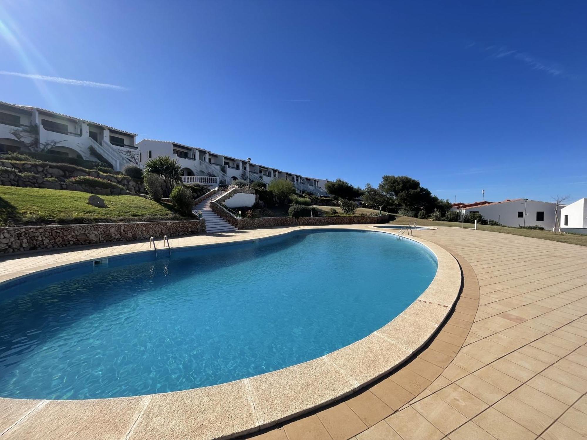 Mestral Apto En Planta Baja Con Piscina Arenal d'en Castell Exterior photo